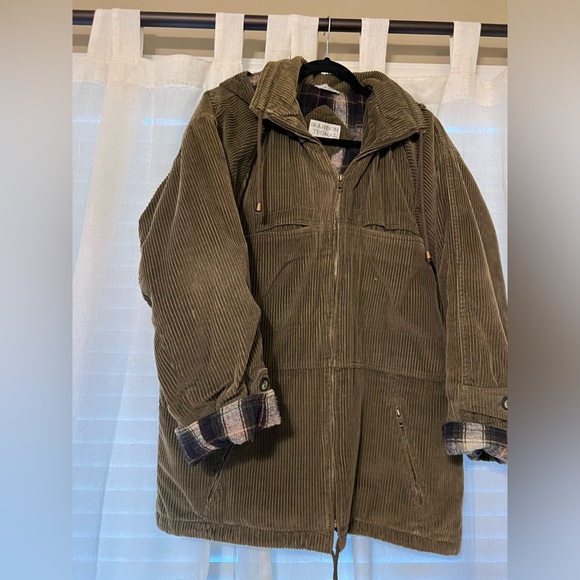 Vintage Brandon Thomas corduroy green jacket shacket - Picture 4 of 7